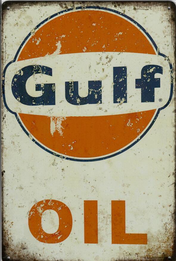 Gulf Oil - Old-Signs.co.uk